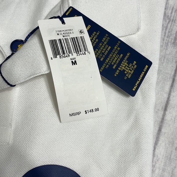 NWT Polo Ralph Lauren Classic Fit Mesh Graphic Shirt - Picture 9 of 9